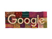 Google Doodle honours 80th Independence Day with vibrant textile art
