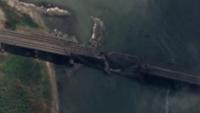 Ukrainian Defense Forces Destroyed Syvash Bridge Near Chonhar