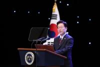 Lee underscores peace with N. Korea, trust with Japan