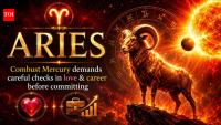 Weekly Nadi Horoscope Aries (17th–23rd August 2026): Combust Mercury demands careful checks in love &amp; career before committing