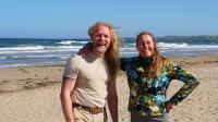 Welsh tradesman swaps tools for bucket and spade to build insane sand sculptures on the BBC