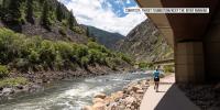 Runner treks along Colorado River to document drought, shrinking levels