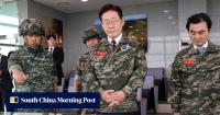 South Korea’s president proposes formal end to Korean war talks with North