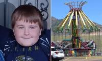 Montana boy, 13, died after being EJECTED from faulty fairground ride as it spun through the air, stricken mother's lawsuit claims