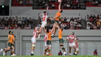 LIVE updates: Forwards power Wallabies to massive 56-17 win over Japan