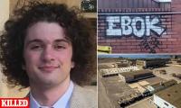 Schoolboy, 18, lured to his murder in remote San Francisco warehouse... now 'EBOK' graffiti tag could lead to first minor charged as adult in woke city in a decade