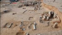 Deity-inscribed tombstones, sarcophagi unearthed at ancient Egyptian burial site