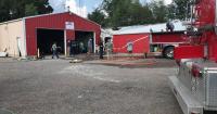 Cuba volunteer fire department station damaged by fire
