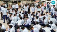 School students take to streets over teacher shortage, minister holds talks