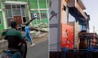 Indonesia is hit by a huge 7.7 magnitude earthquake: Buildings crumble and patients flee their hospital beds amid tsunami warning as people are told to move to higher ground