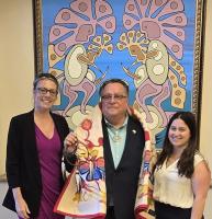Native News Online Publisher and Editor Levi Rickert Honored with Tecumseh Peacekeeping Award 