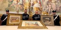 CCTV reveals how £7.7million artworks were snatched in just 180 seconds