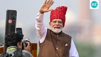 'Urdu mein Tiranga pehna': Congress' 'Ireland' dig at PM Modi's Independence Day pocket square