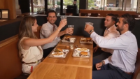 Estrella Insurance team flips the script with new Star Burger opening in Miami