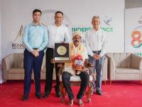 Rohan Corporation Marks India’s 80th Independence Day; Veteran Agriculturist Jack Anil Honoured