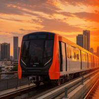 Bangkok’s Orange Line reaches milestone as first train heads to Thailand in November