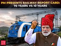 ‘70% of rail network electrified in 10 years’: PM Modi hails rail electrification, hydrogen train