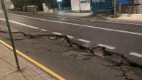 Powerful earthquake hits Spain as cars crushed under rocks & giant crack slices through road with emergency declared