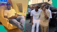 Jowizaza shares first post as his billionaire father regains freedom; Obi Cubana, others react