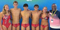 Bermuda Swim Team Arrives In Canada