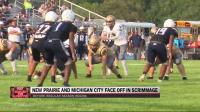 New Prairie and Michigan City face off in final scrimmage before regular season