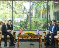 Cambodian Supreme Court President Holds Bilateral Meetings w...
