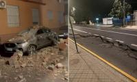 Spain tourist destination hit by 5.2 magnitude earthquake in the dead of night leaving roads cracked and buildings shuddering