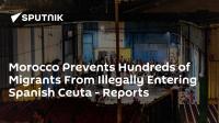 Morocco Prevents Hundreds of Migrants From Illegally Entering Spanish Ceuta - Reports