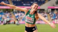 Kate O'Connor one race from European gold as she seizes heptathlon lead
