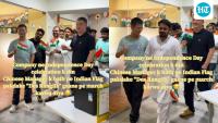 Chinese manager joins Indian colleagues for Independence Day celebration, marches with Tricolour