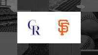 How to watch Rockies vs. Giants: TV channel and streaming options for August 15