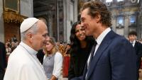 Matthew McConaughey reveals what he planned to ask Pope Leo XIV