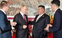 Russia, North Korea actively cooperating in all sectors, says Putin in...