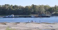 Hungary uses sunken barges to raise Danube River to keep nuclear plant going
