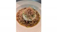 Chef's Delight: Burrata with Tomato, Chorizo, Pangriatta
