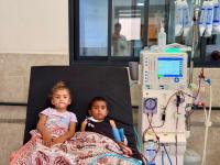 From heart of Gaza... Ibrahim prisoner of dialysis machine, his sister stands on brink of kidney failure