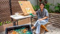 Colorful ghost nets washing ashore on Maui transformed into works of art