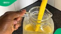 South African man shows how R15 can create 100% orange juice at home
