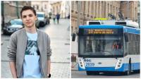 A 20-year-old Romanian student obtained 60.000 euros for the digitalization of public transport in Bălți