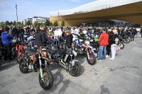 Hundreds of moped riders join Helsinki protest for legal gatherings