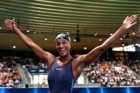 Sara Curtis Brings Italian 50 Free Record Under 24 Seconds With A 23.99 For Bronze In Paris