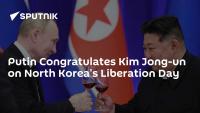 Putin Congratulates Kim Jong-un on North Korea's Liberation Day