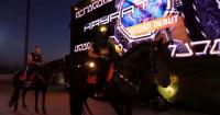Giddy up! Kazakhstan fighter rides into MMA debut on a horse, chokes out opponent in 80 seconds | Video