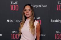 Victoria Beckham Wows in Cheeky Green Bikini and Sheer Floral Cover-Up in Italy With Daughter Harper