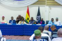 Photos: Police engage religious leaders at National Police Headquarters