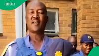 South African police officers' touching prayer before duty in video moves South Africa
