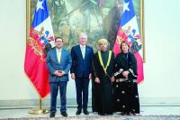 HM’s greetings conveyed to President of Chile