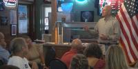 Ricketts speaks in Hastings, addresses Iran war and Senate race