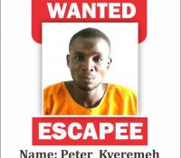 Ghana Prisons Service on manhunt for 29-year-old escapee
