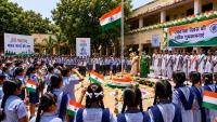 Independence Day 2026: Over 1.41 Crore UP Schoolchildren Join Celebrations Across 1.32 Lakh Parishadiya Vidyalayas, KGBVs
